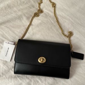 COACH MARLOW TURLOCK CROSSBODY BLACK